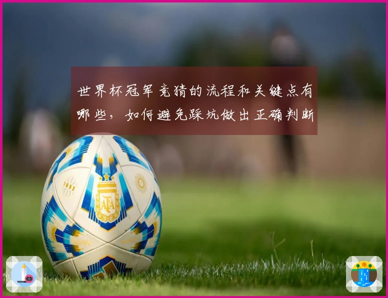 世界杯冠军竞猜的流程和关键点有哪些，如何避免踩坑做出正确判断