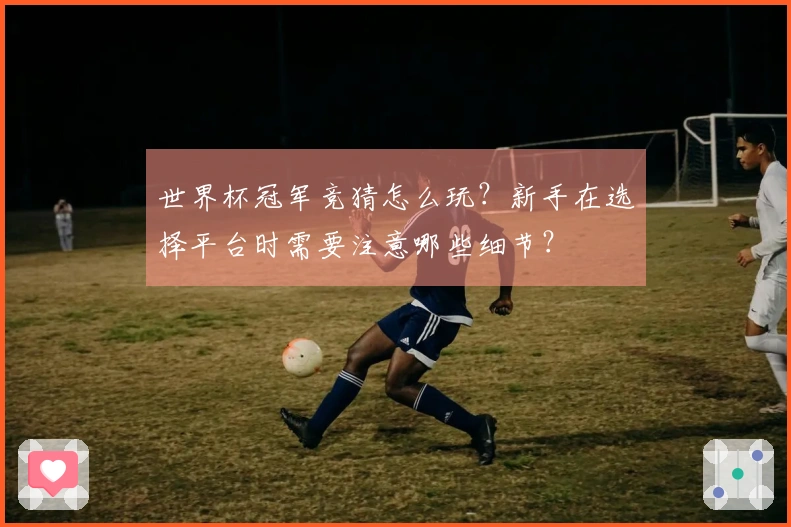 世界杯冠军竞猜怎么玩？新手在选择平台时需要注意哪些细节？